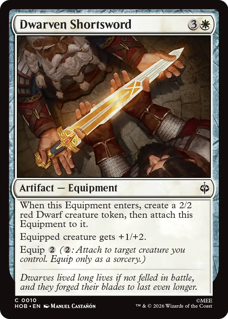 Dwarven Shortsword [The Hobbit] | Boutique FDB TCG