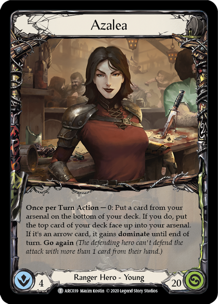 Azalea // Crucible of Aetherweave [U-ARC039 // U-ARC115] (Arcane Rising Unlimited) | Boutique FDB TCG