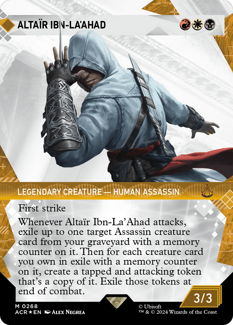 Altair Ibn-La'Ahad (Showcase) (Textured Foil) [Assassin's Creed] | Boutique FDB TCG