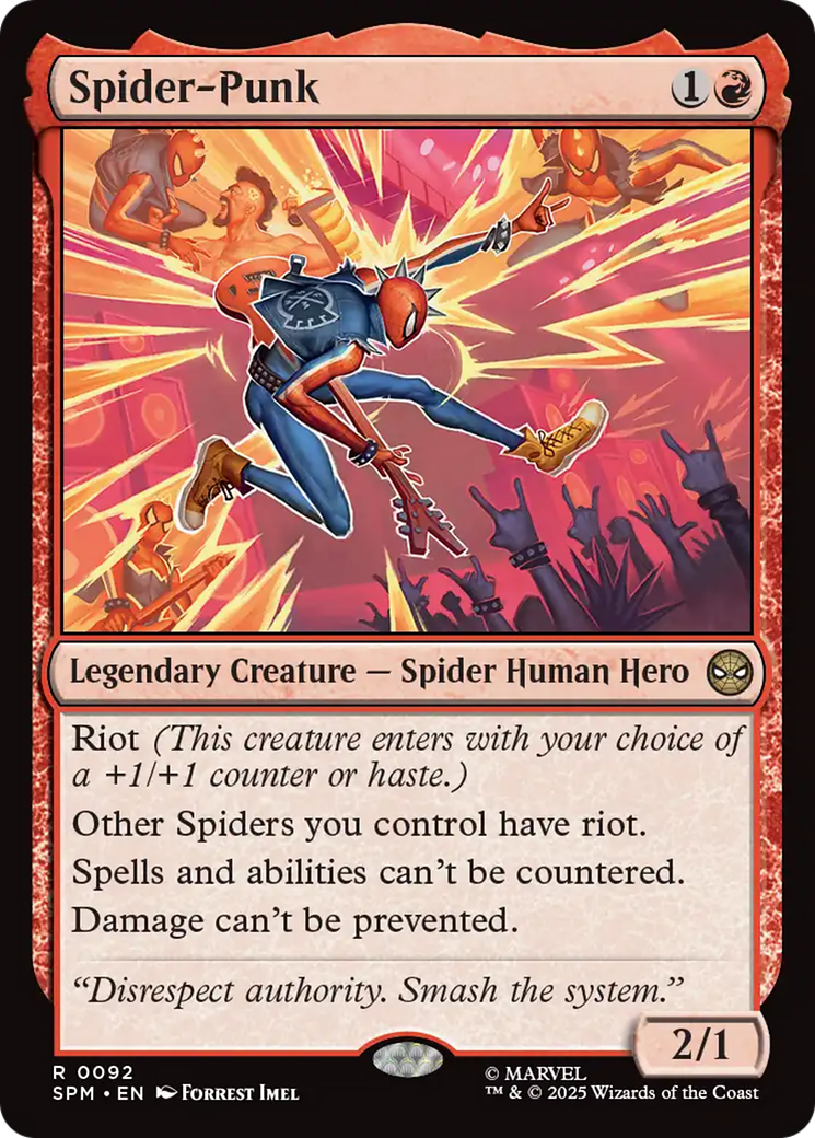 Spider-Punk [Marvel's Spider-Man] | Boutique FDB TCG