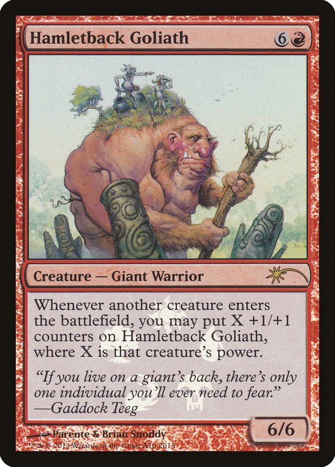 Hamletback Goliath [Resale Promos] | Boutique FDB TCG