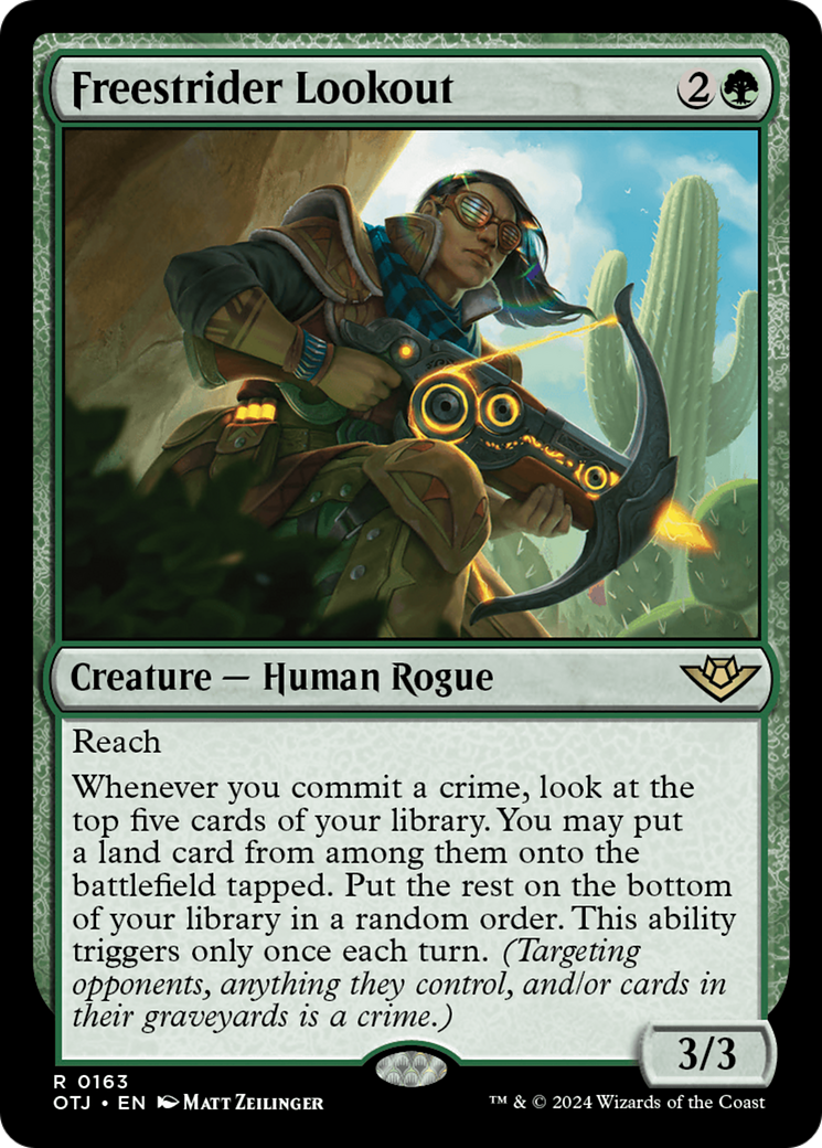 Freestrider Lookout [Outlaws of Thunder Junction] | Boutique FDB TCG