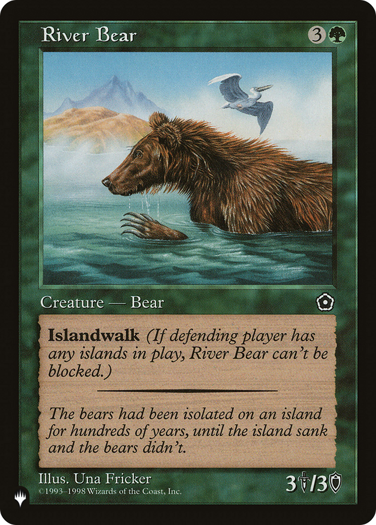 River Bear [The List Reprints] | Boutique FDB TCG