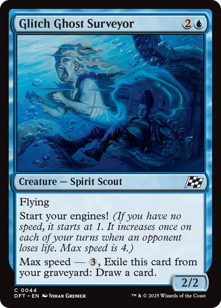 Glitch Ghost Surveyor [Aetherdrift] | Boutique FDB TCG
