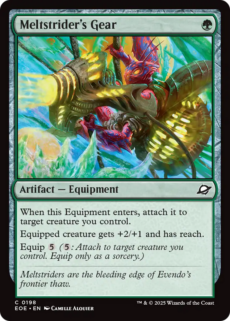 Meltstrider's Gear [Edge of Eternities] | Boutique FDB TCG