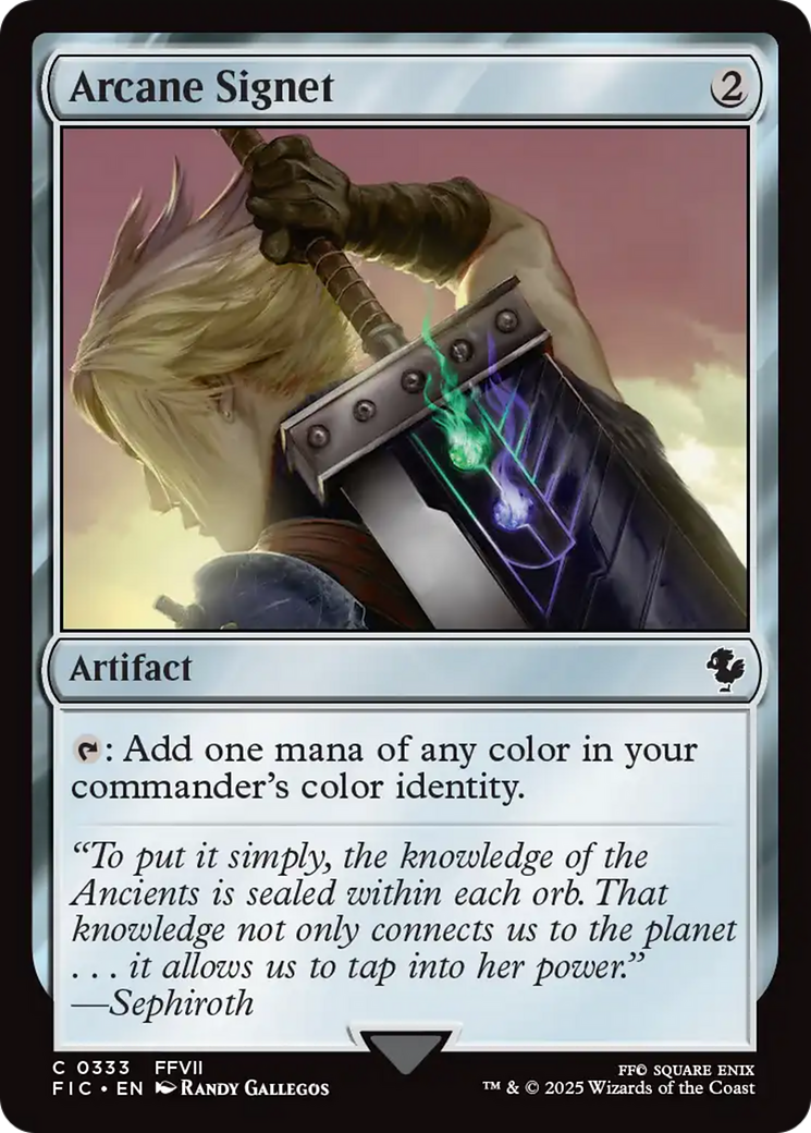 Arcane Signet (0333) [FINAL FANTASY Commander] | Boutique FDB TCG
