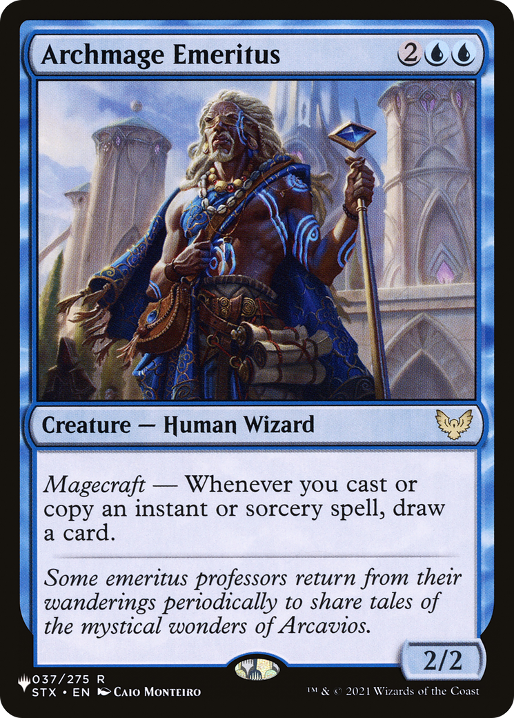 Archmage Emeritus [The List] | Boutique FDB TCG