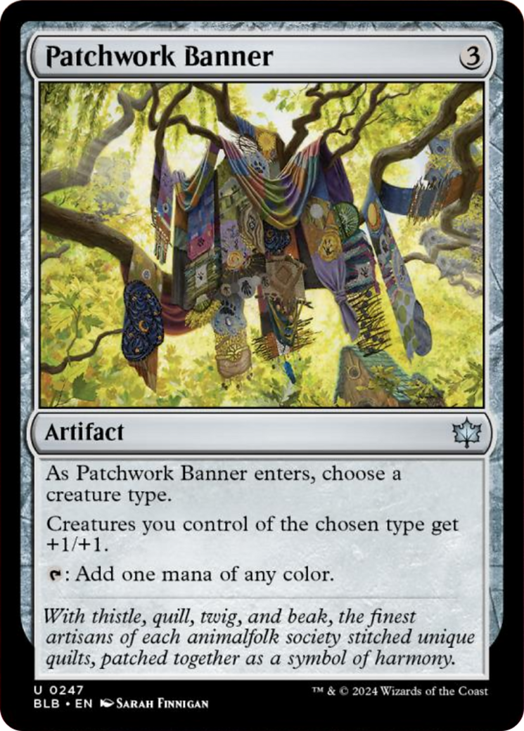 Patchwork Banner [Bloomburrow] | Boutique FDB TCG