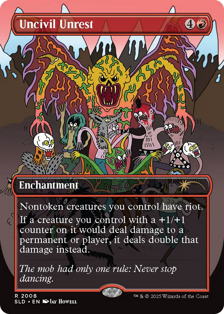 Uncivil Unrest (Rainbow Foil) [Secret Lair Drop Series] | Boutique FDB TCG
