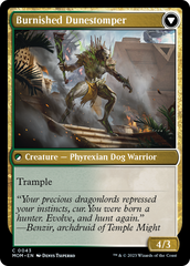 Tarkir Duneshaper // Burnished Dunestomper [March of the Machine] | Boutique FDB TCG