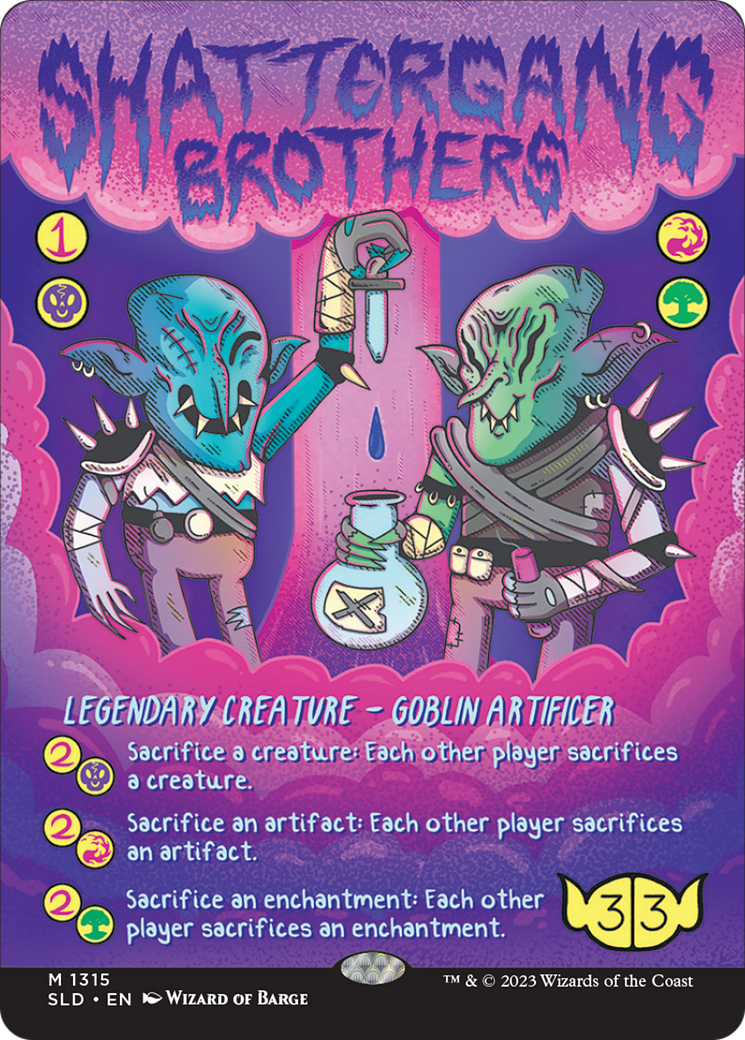 Shattergang Brothers (Rainbow Foil) [Secret Lair Drop Series] | Boutique FDB TCG