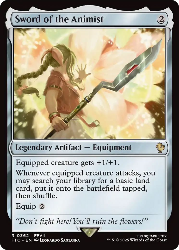Sword of the Animist [FINAL FANTASY Commander] | Boutique FDB TCG