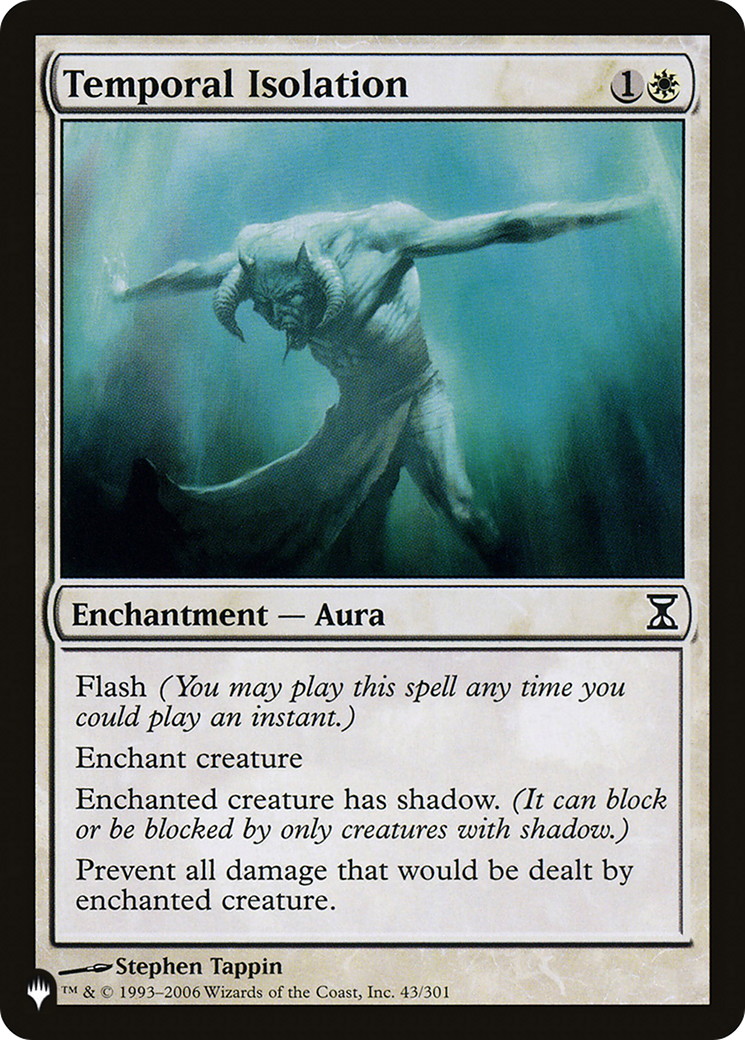 Temporal Isolation [The List] | Boutique FDB TCG