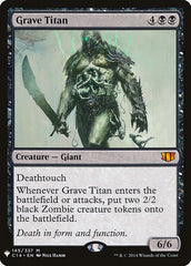 Grave Titan [Mystery Booster] | Boutique FDB TCG