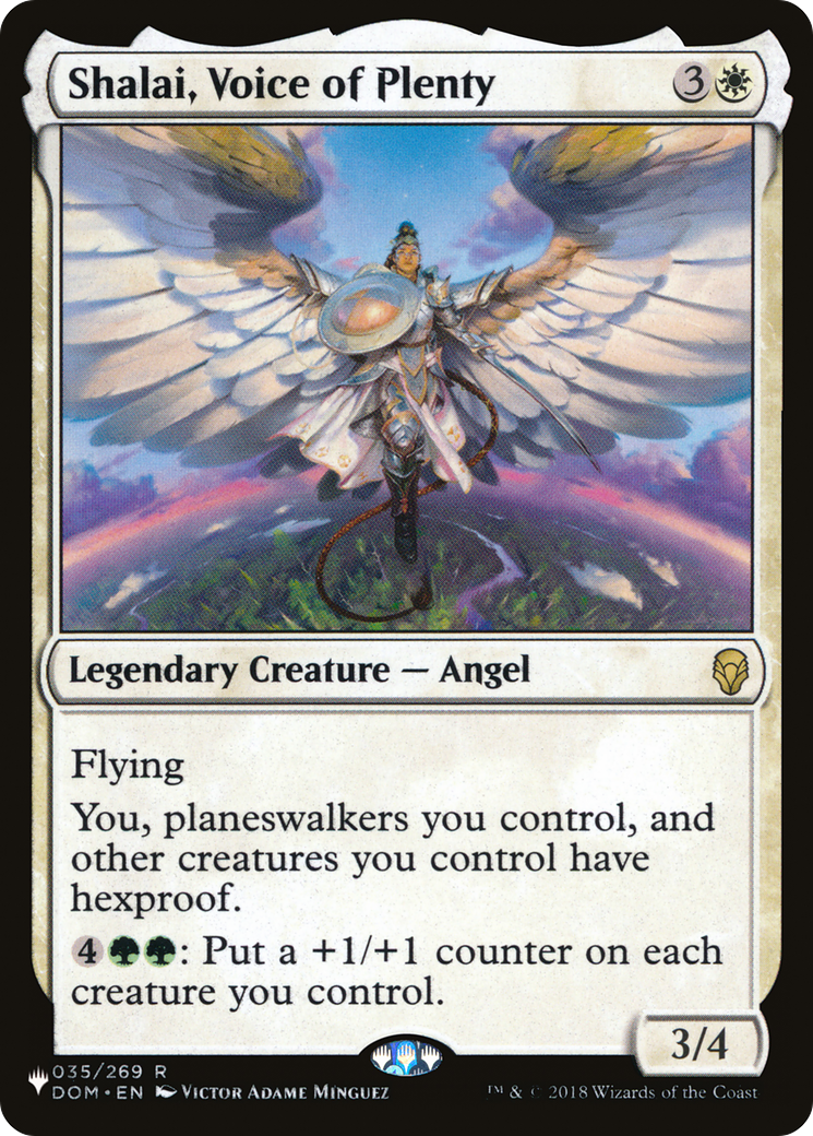 Shalai, Voice of Plenty [The List] | Boutique FDB TCG