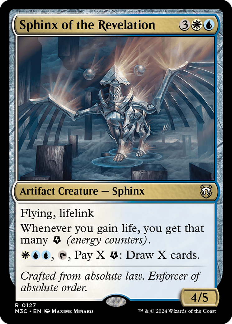 Sphinx of the Revelation (Ripple Foil) [Modern Horizons 3 Commander] | Boutique FDB TCG