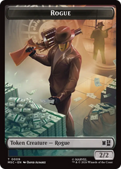 Treasure (022) // Rogue (009) Double-Sided Token [Marvel Super Heroes Commander Tokens] | Boutique FDB TCG