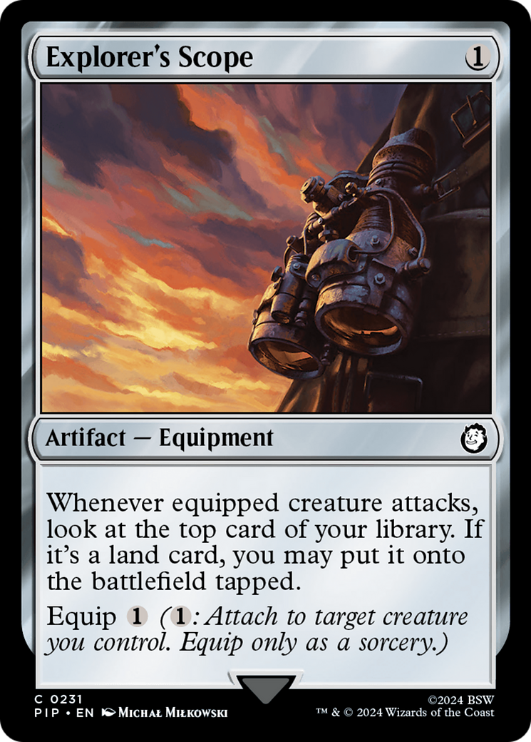 Explorer's Scope [Fallout] | Boutique FDB TCG