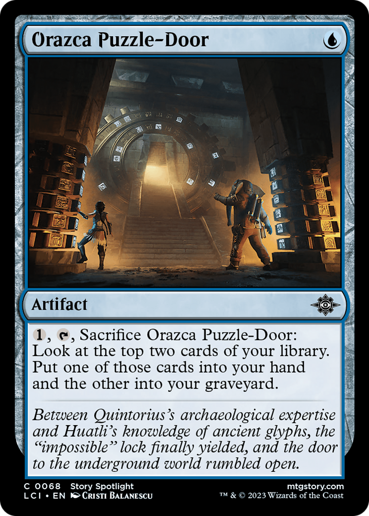 Orazca Puzzle-Door [The Lost Caverns of Ixalan] | Boutique FDB TCG