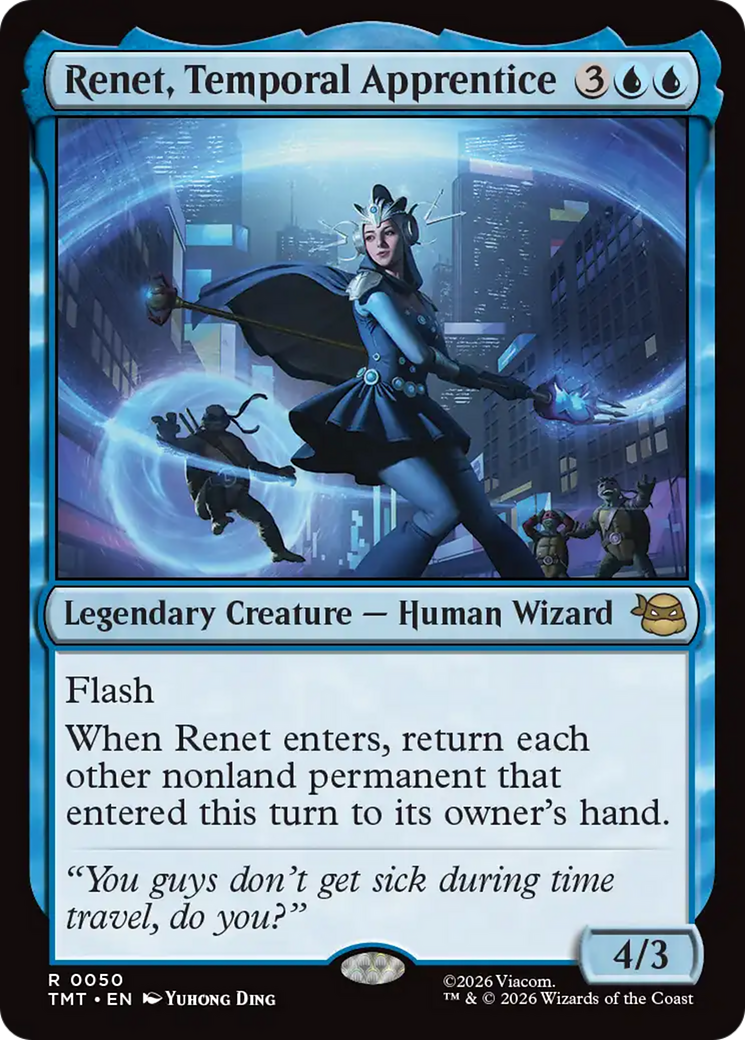 Renet, Temporal Apprentice [Teenage Mutant Ninja Turtles] | Boutique FDB TCG