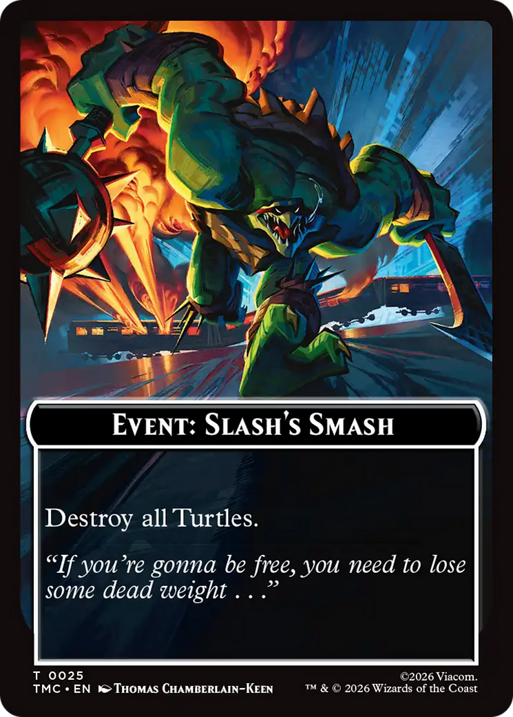 Event: Slash's Smash [Teenage Mutant Ninja Turtles Commander Tokens] | Boutique FDB TCG