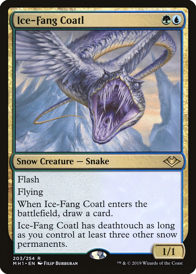 Ice-Fang Coatl [Modern Horizons] | Boutique FDB TCG