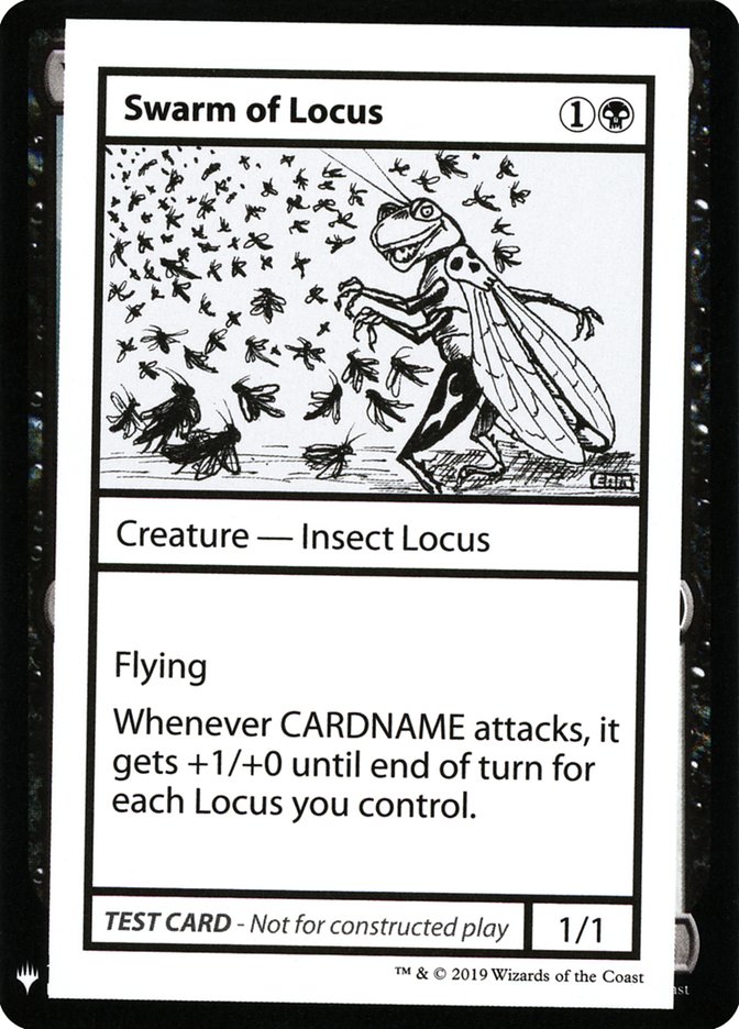 Swarm of Locus [Mystery Booster Playtest Cards] | Boutique FDB TCG
