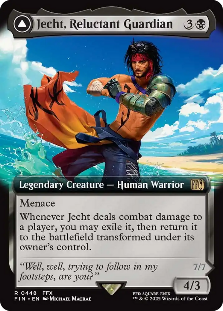 Jecht, Reluctant Guardian // Braska's Final Aeon (Extended Art) [FINAL FANTASY] | Boutique FDB TCG