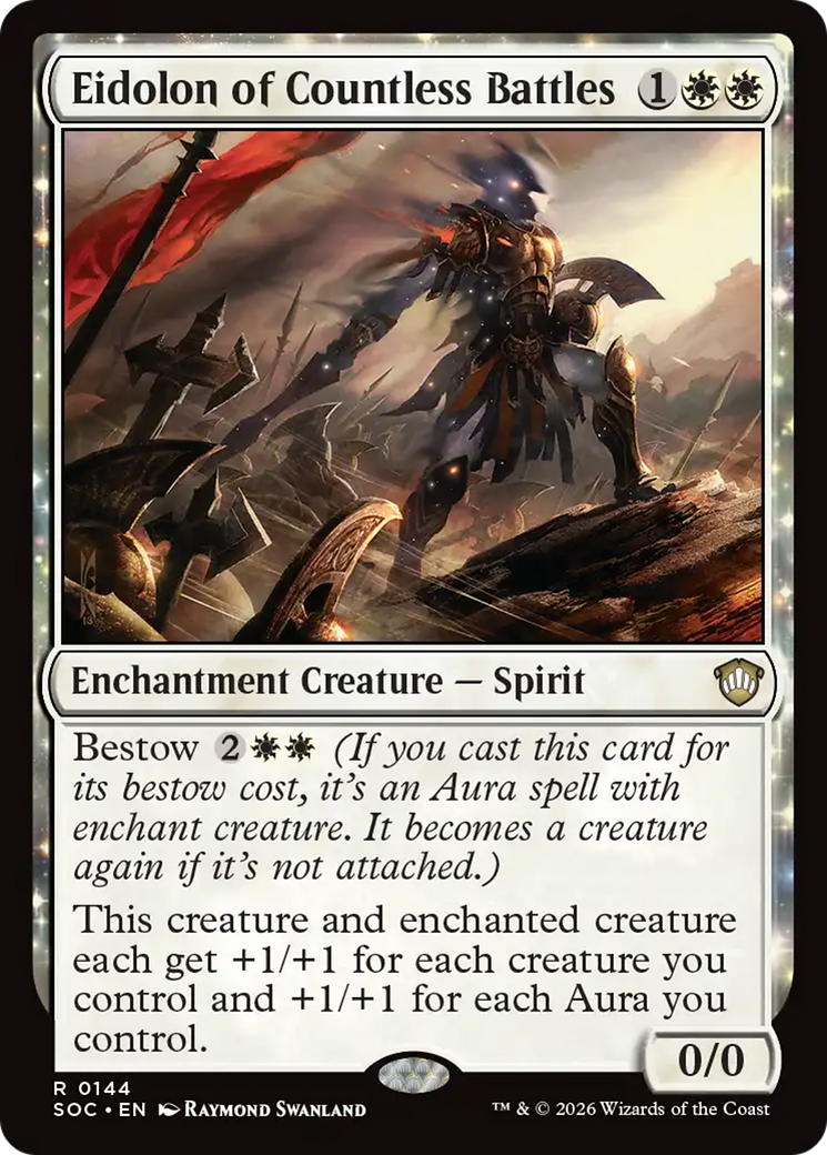 Eidolon of Countless Battles [Secrets of Strixhaven Commander] | Boutique FDB TCG