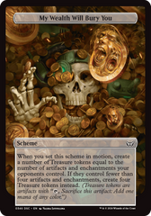 My Wealth Will Bury You (Full Art) [Duskmourn: Archenemy] | Boutique FDB TCG