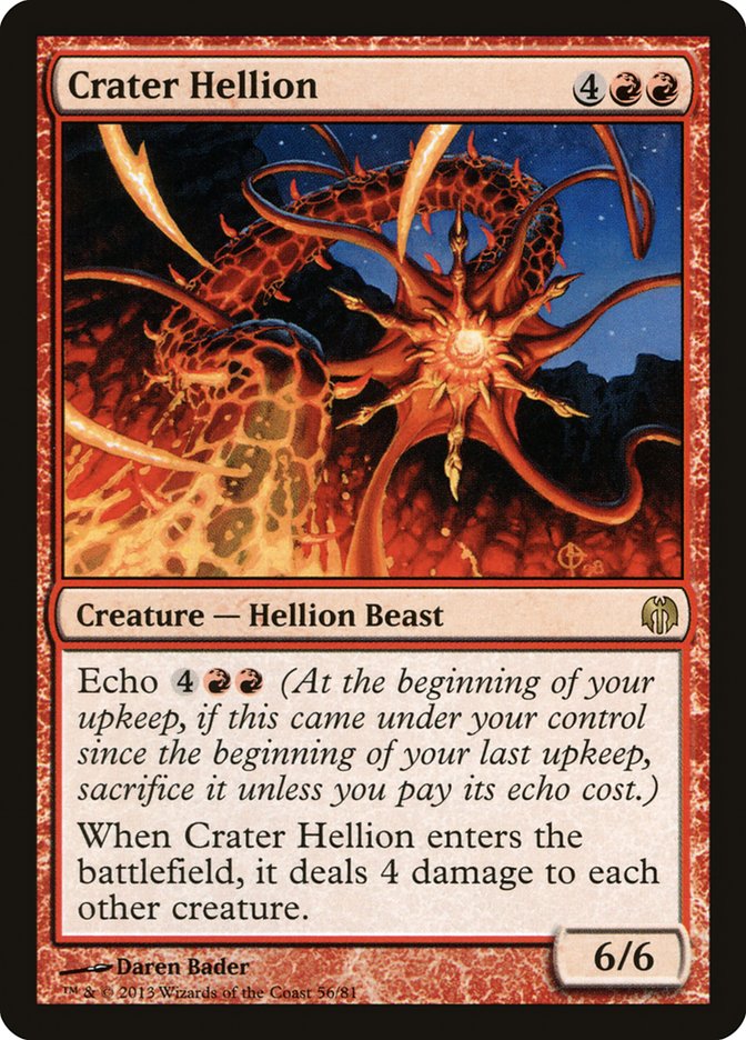 Crater Hellion [Duel Decks: Heroes vs. Monsters] | Boutique FDB TCG