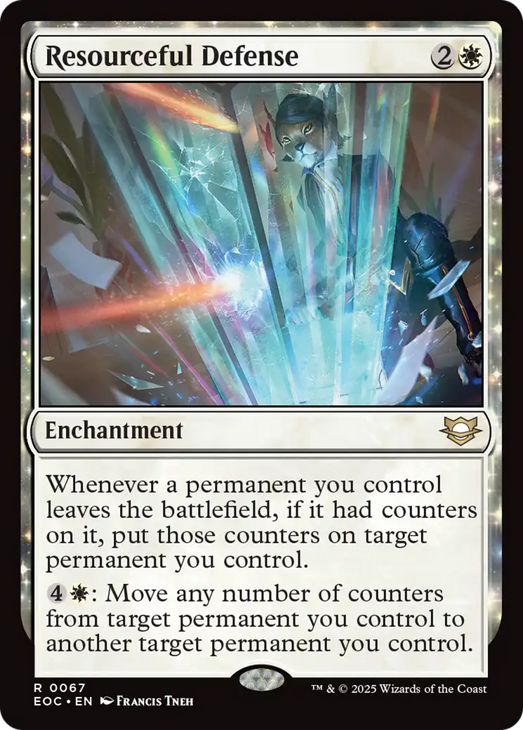 Resourceful Defense [Edge of Eternities Commander] | Boutique FDB TCG