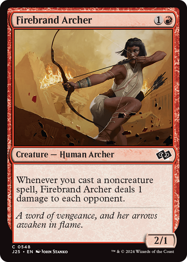 Firebrand Archer [Foundations Jumpstart] | Boutique FDB TCG