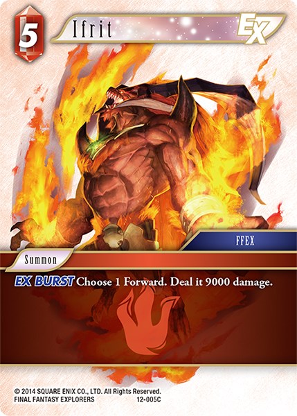 Ifrit EX [Opus XII] | Boutique FDB TCG