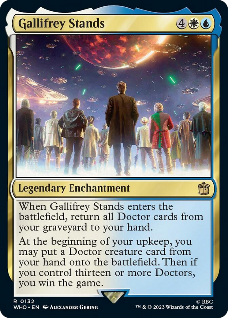 Gallifrey Stands (Extended Art) [Doctor Who] | Boutique FDB TCG