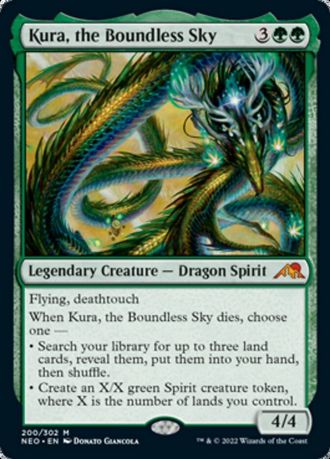 Kura, the Boundless Sky [Kamigawa: Neon Dynasty] | Boutique FDB TCG