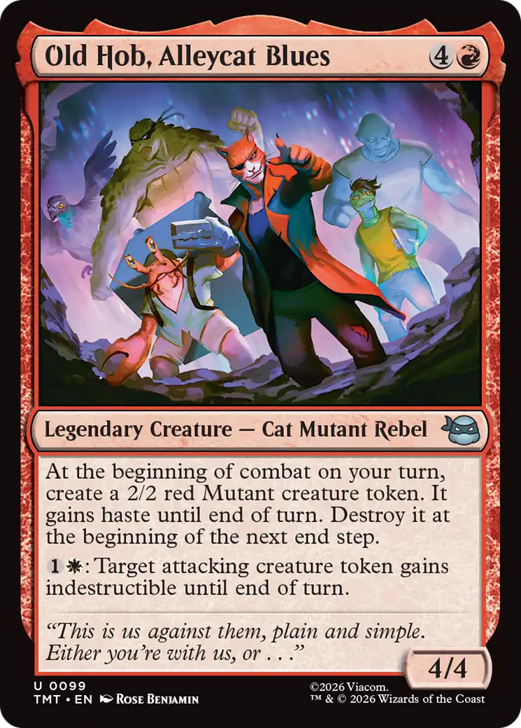 Old Hob, Alleycat Blues [Teenage Mutant Ninja Turtles] | Boutique FDB TCG