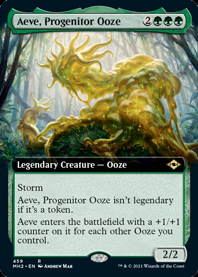 Aeve, Progenitor Ooze (Extended Art) [Modern Horizons 2] | Boutique FDB TCG