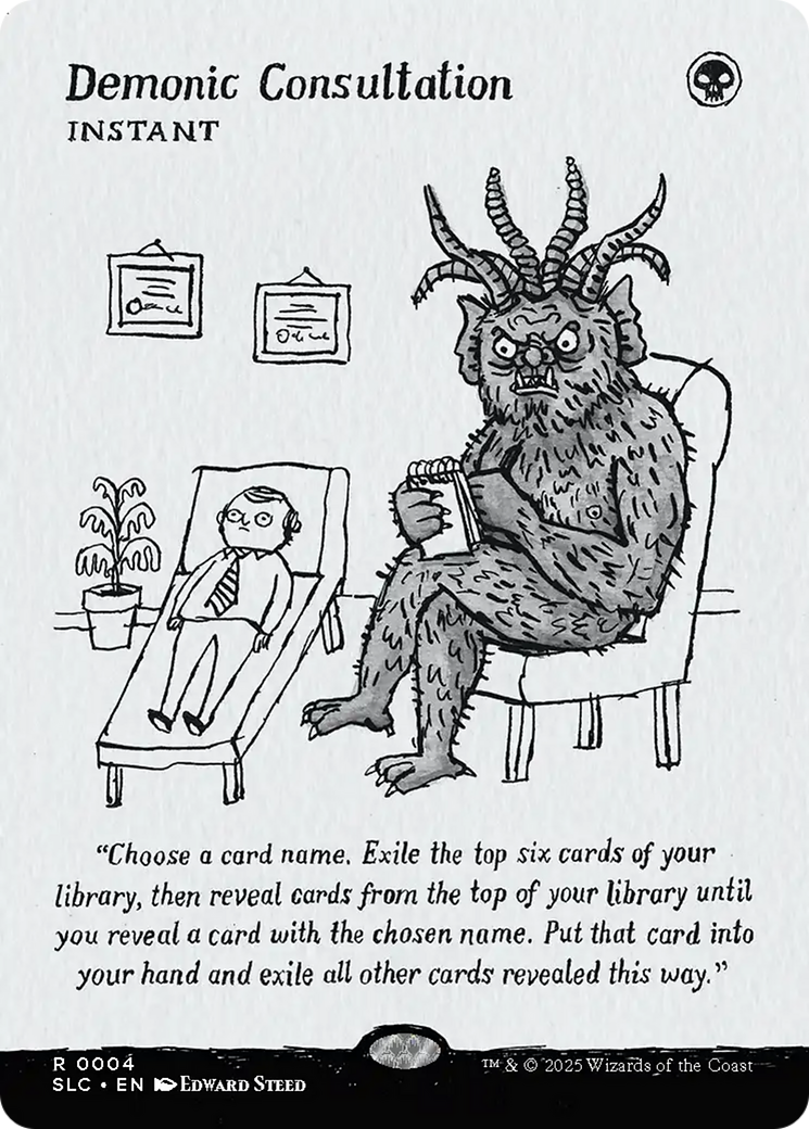 Demonic Consultation [Secret Lair Countdown Kit] | Boutique FDB TCG