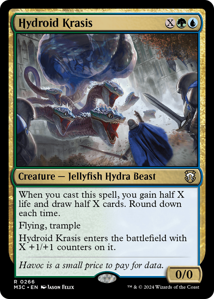 Hydroid Krasis (Ripple Foil) [Modern Horizons 3 Commander] | Boutique FDB TCG