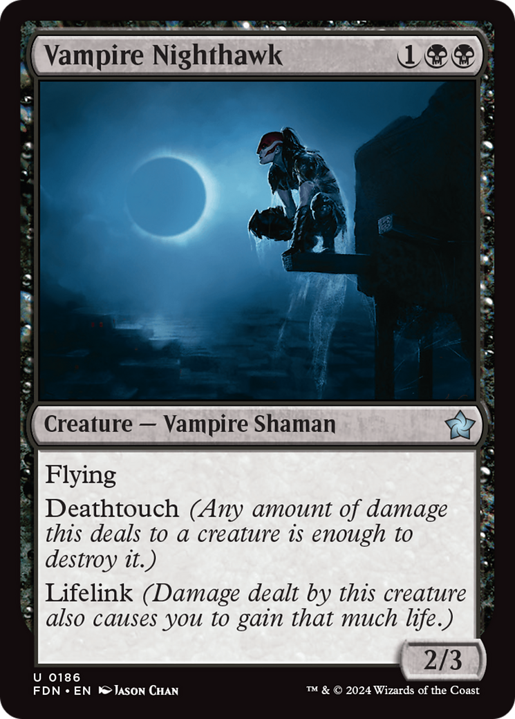 Vampire Nighthawk [Foundations] | Boutique FDB TCG