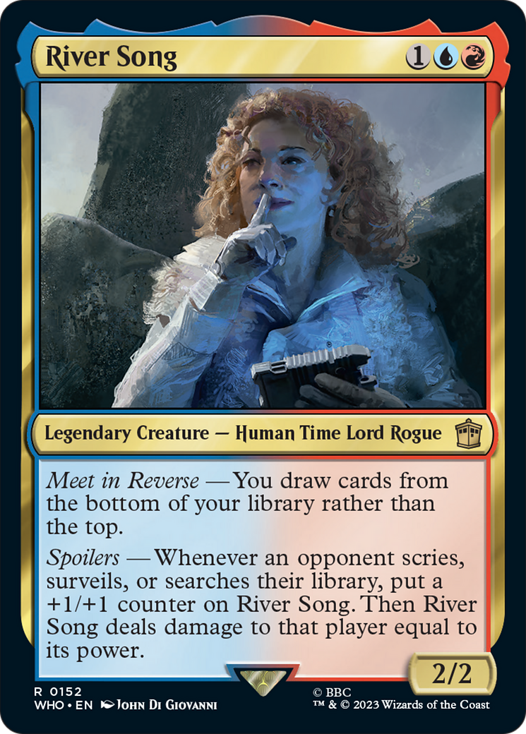 River Song [Doctor Who] | Boutique FDB TCG