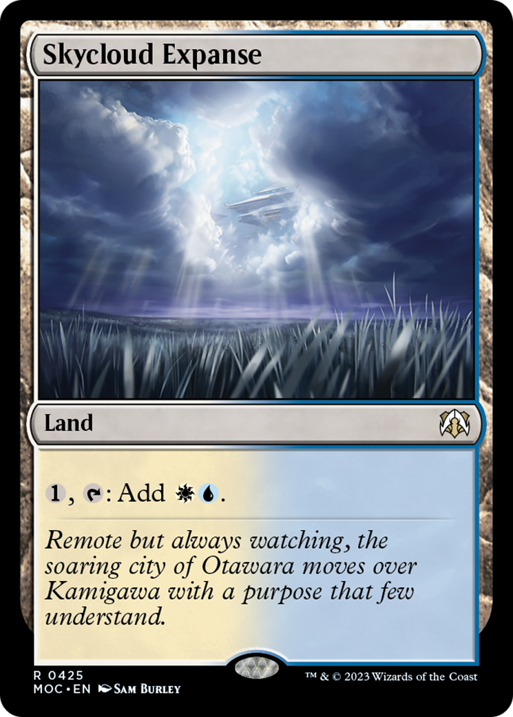 Skycloud Expanse [March of the Machine Commander] | Boutique FDB TCG
