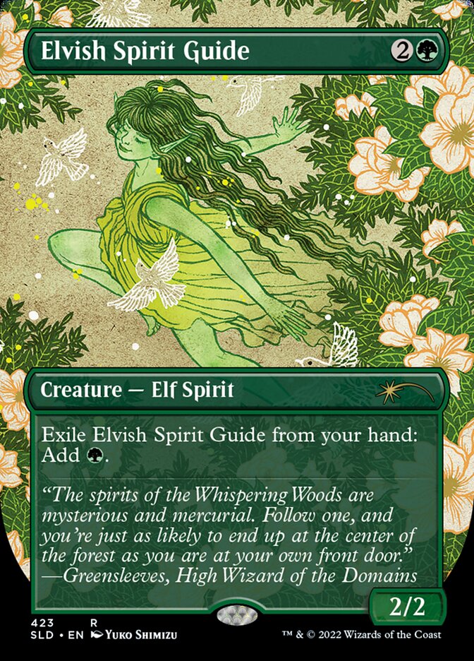 Elvish Spirit Guide (Borderless) [Secret Lair Drop Series] | Boutique FDB TCG