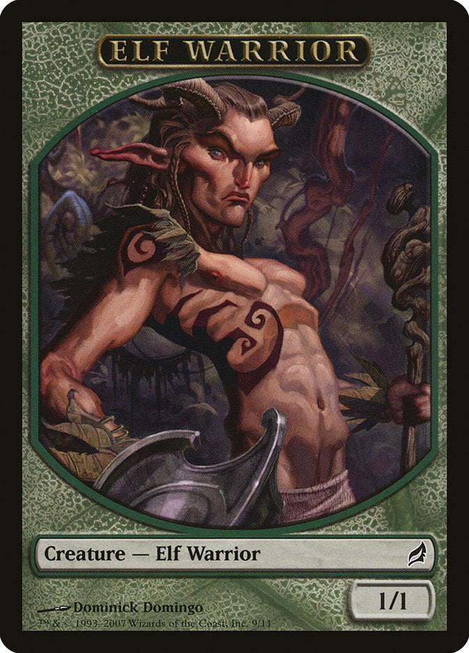 Elf Warrior Token [Lorwyn Tokens] | Boutique FDB TCG
