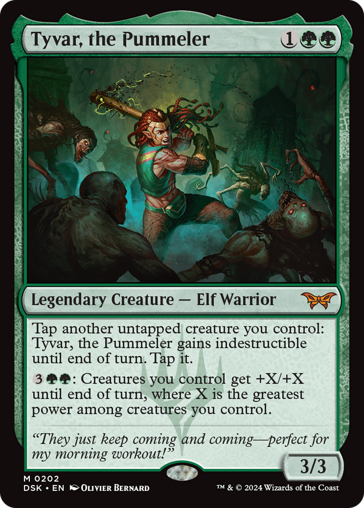 Tyvar, the Pummeler [Duskmourn: House of Horror] | Boutique FDB TCG