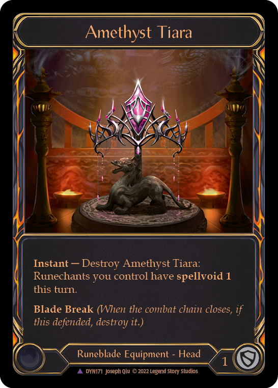 Amethyst Tiara (Marvel) [DYN171] (Dynasty)  Cold Foil | Boutique FDB TCG