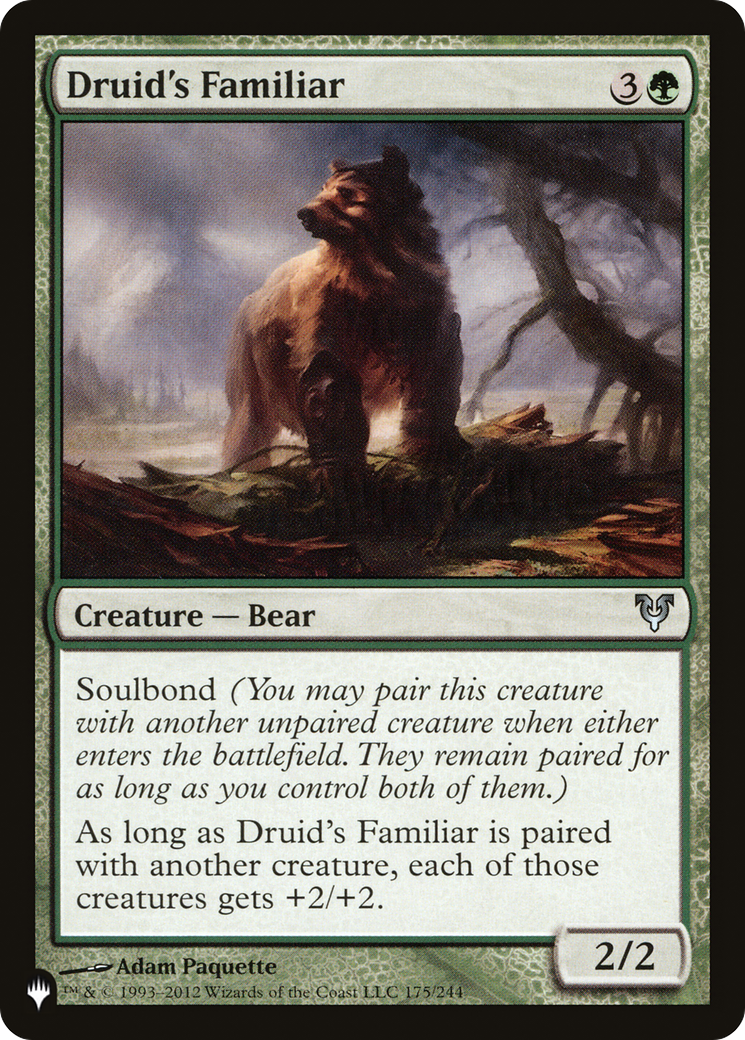 Druid's Familiar [The List Reprints] | Boutique FDB TCG