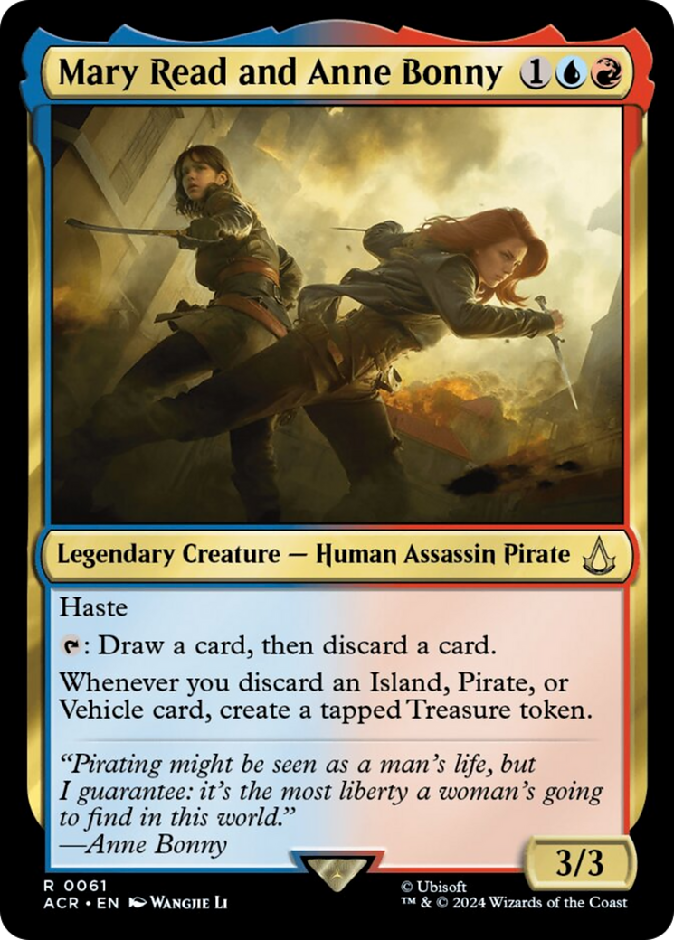 Mary Read and Anne Bonny [Assassin's Creed] | Boutique FDB TCG
