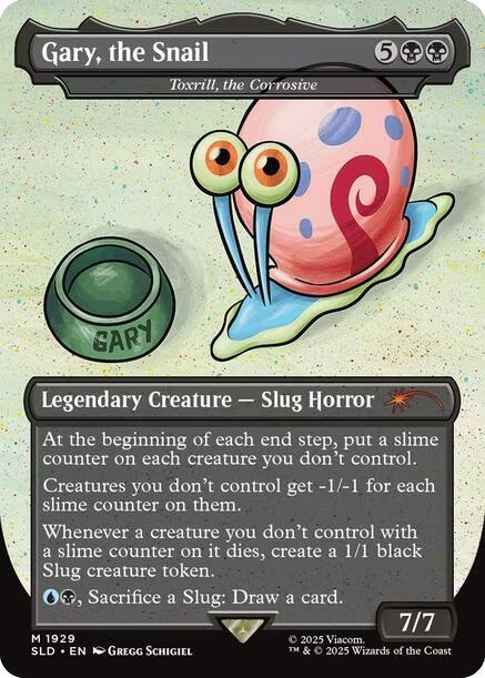 Gary, the Snail - Toxrill, the Corrosive [Secret Lair Drop Series] | Boutique FDB TCG